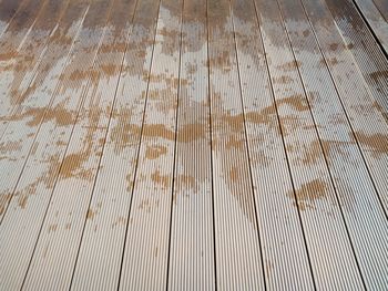 Full frame shot of wooden floor