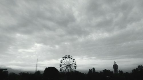 Low angle view of cloudy sky