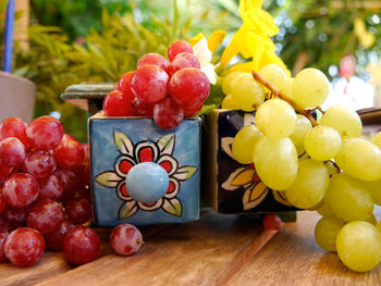 Close-up of fruits in bowl