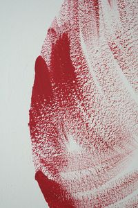 Close-up of red window