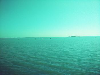 Scenic view of calm sea