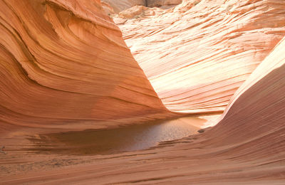 Rock formations in a desert