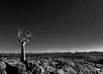 Scenic view of rock against sky