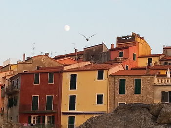 View of residential buildings against the sky