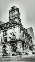 Low angle view of building against sky