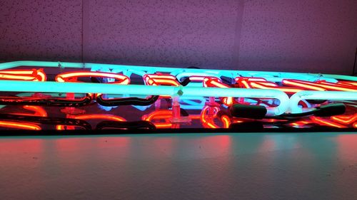 Close-up of multi colored wall