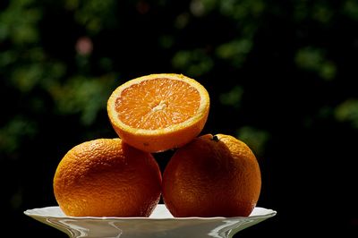 Close-up of orange fruit