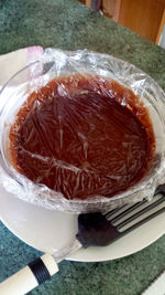 Close-up of drink