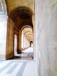 Corridor of building