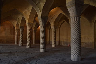 Interior of old building