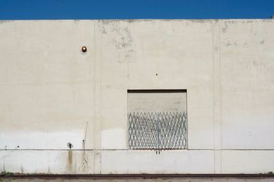 Close-up of building against sky