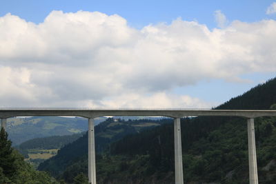 Bridge against sky