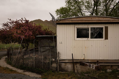 House on field