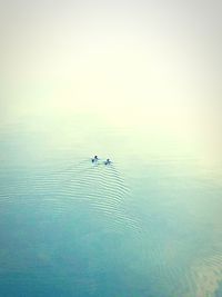 Scenic view of calm sea against sky