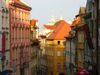 Panoramic view of city against sky