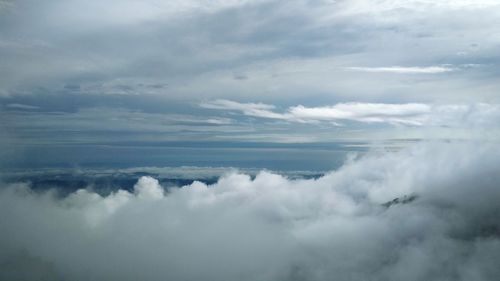 Scenic view of clouds in sky