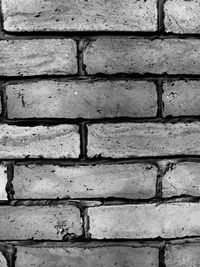 Full frame shot of brick wall