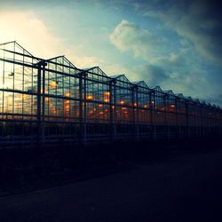 View of built structure against sky