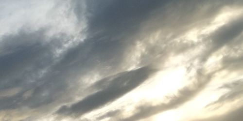 Low angle view of sky