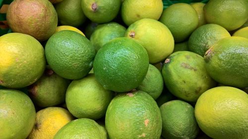 Full frame shot of fruits for sale in market