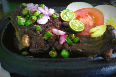 Close-up of food in bowl