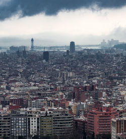 Cityscape against sky