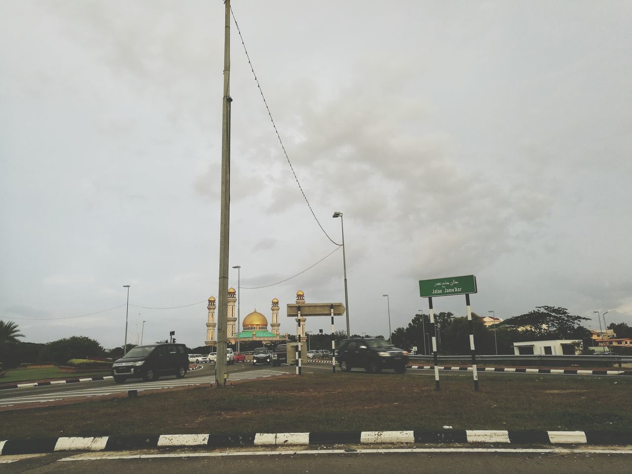 CARS PARKED ON ROAD