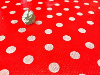 Full frame shot of red rose