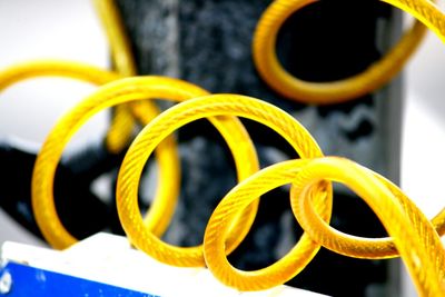 Close-up of metal structure