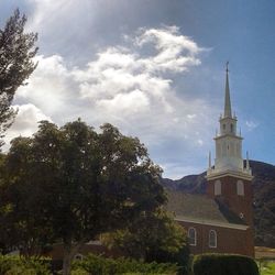 View of clock tower against sky