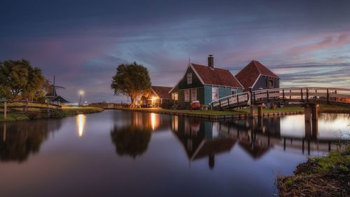 Sunrise at zaanse schans