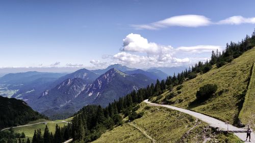 Panoramic view of landscape against sky