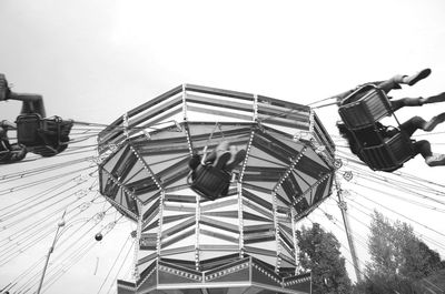 Low angle view of built structure against sky