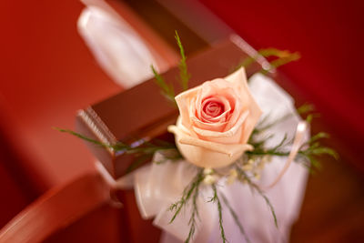 Close-up of rose bouquet