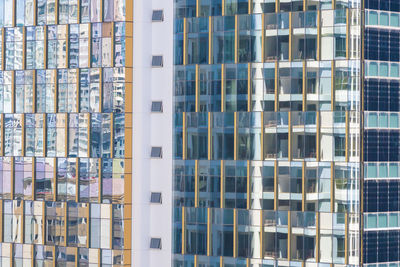 Full frame shot of modern building