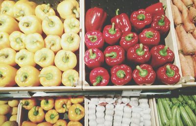 Close-up of fruits for sale at market stall