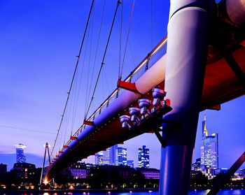 Low angle view of multi colored ferris wheel