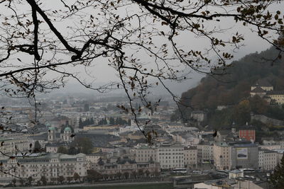 View of buildings in city