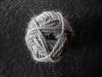 Close-up of wool ball