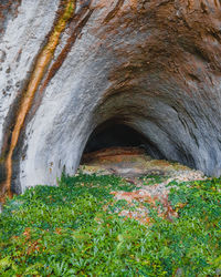 View of rock formations