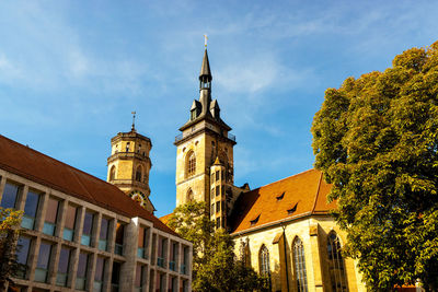 Low angle view of cathedral against sky