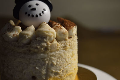 Close-up of chocolate cake