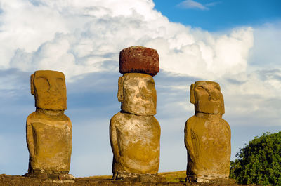 Ahu tongariki statues