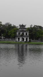 Built structure in water