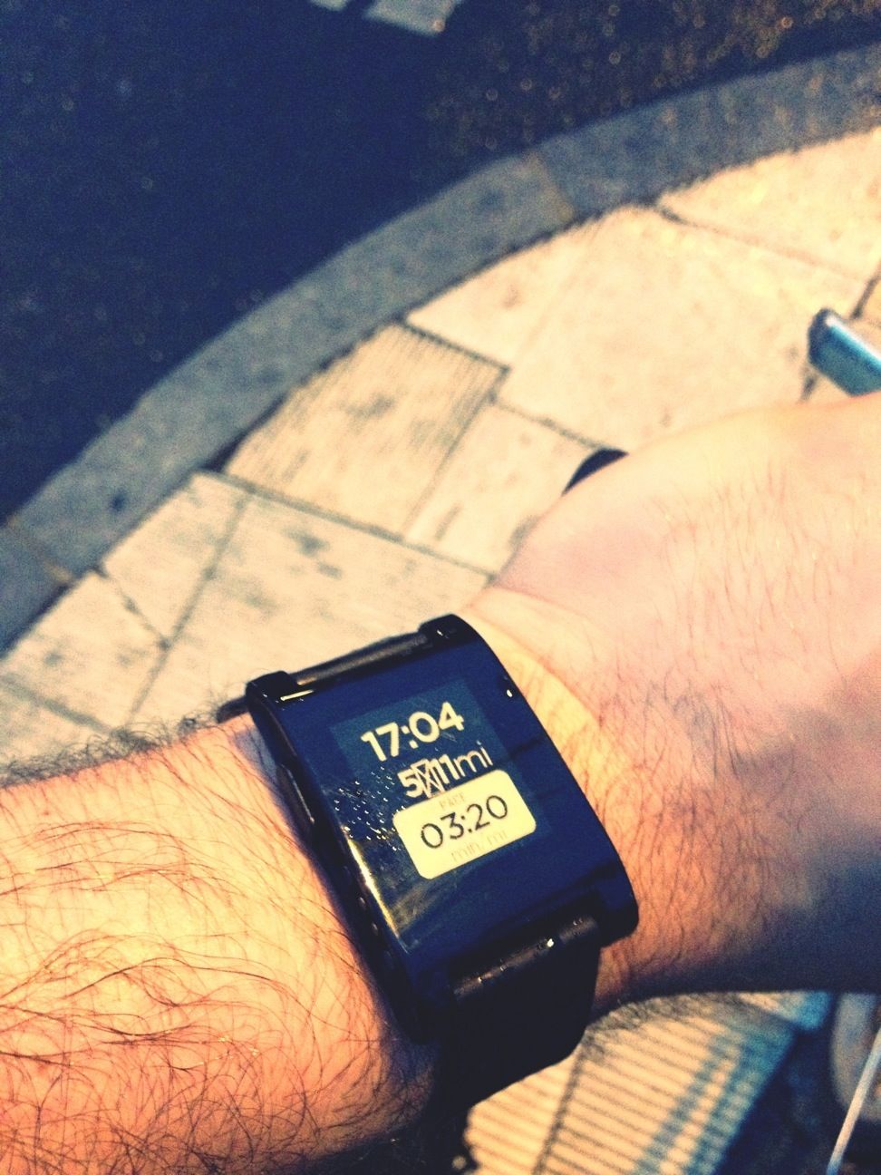 Testing my pebble