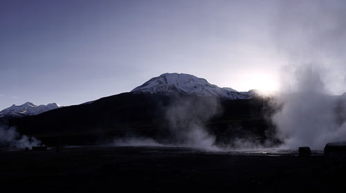 El tatio against sky