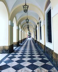 Corridor of building