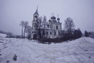 View of church against sky