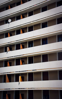 Full frame shot of apartment building