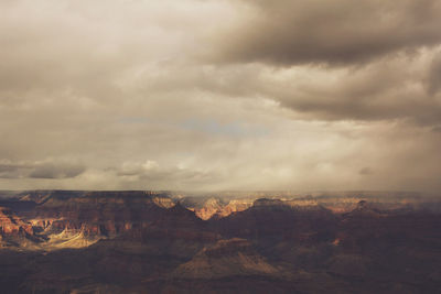 Scenic view of cloudy sky